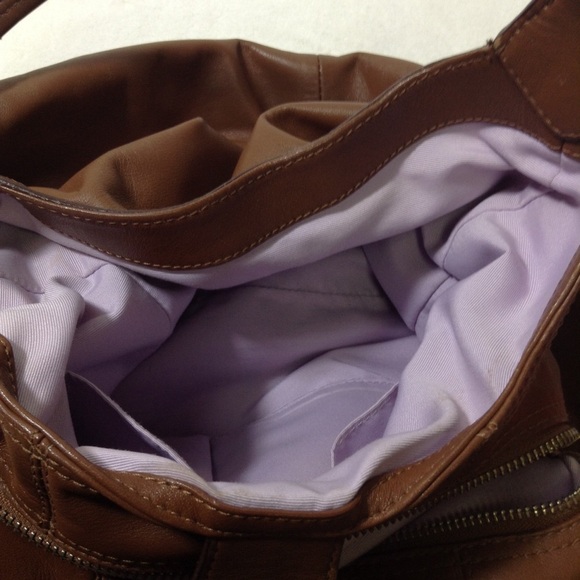 Coach Lynn Hobo Carmel Leather Shoulder Bag FIRM - Picture 10 of 14